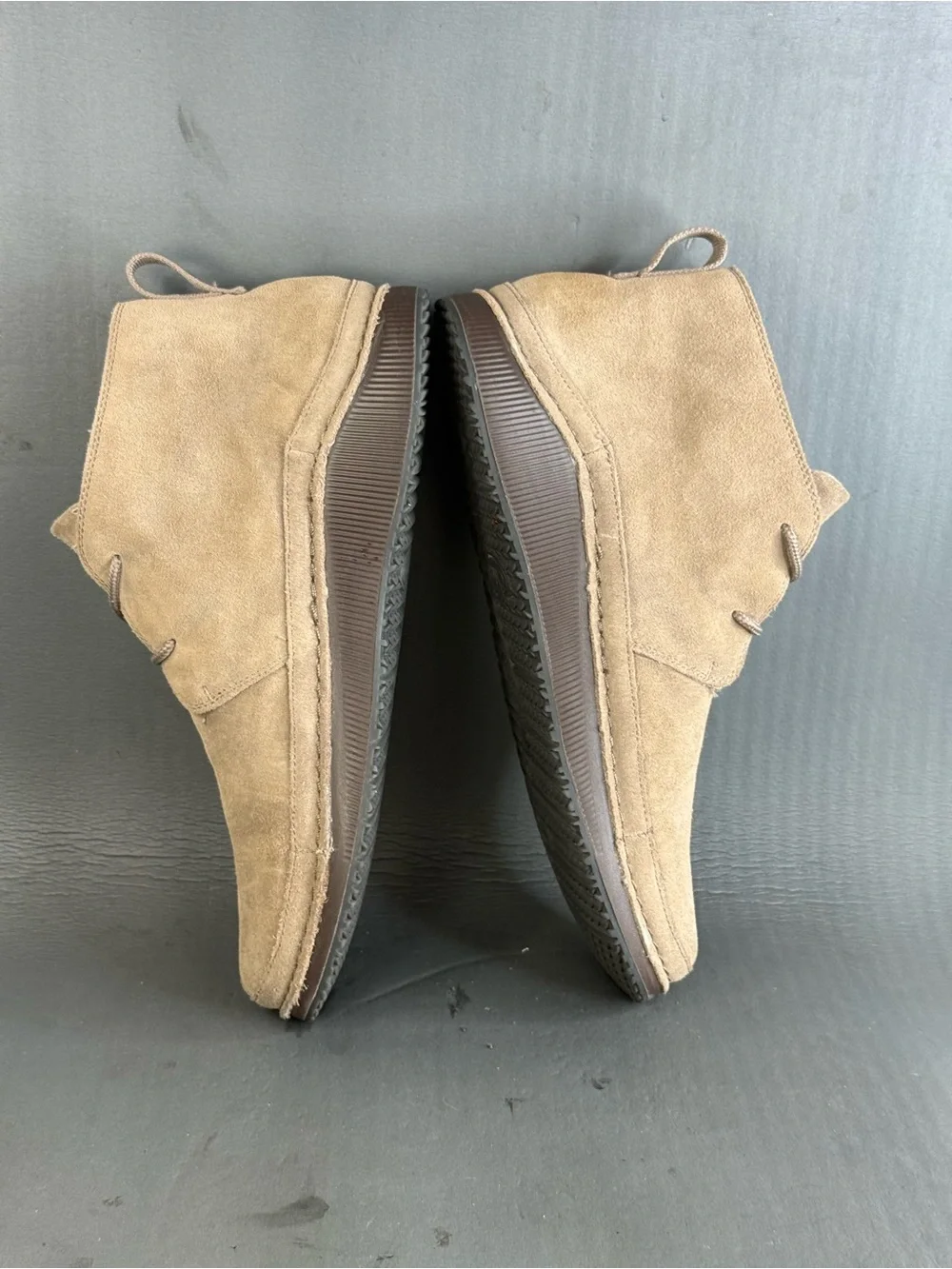 Men's Chaco Paonia Desert Chukka Boots shoes tan suede size 9